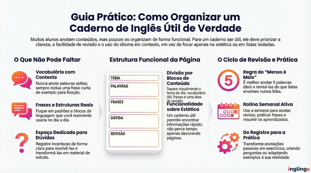 caderno de ingles inglingo