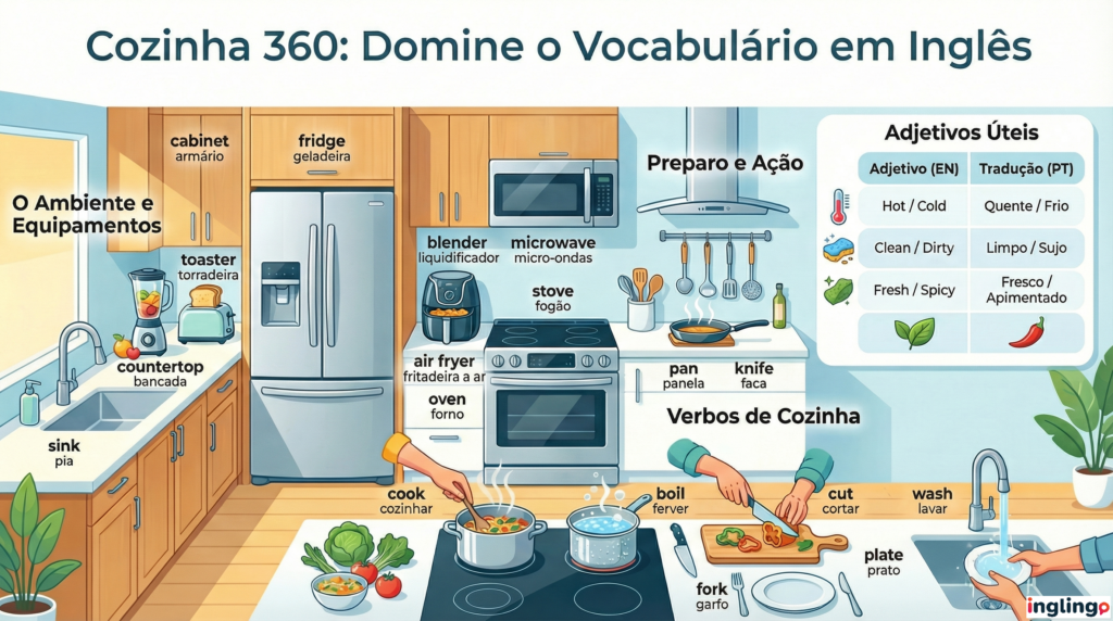 vocalubulario kitchen inglingo