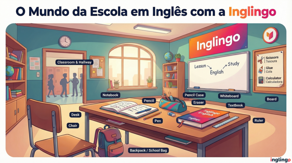 vocabulário ingles escola inglingo
